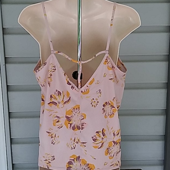 Free People Floral Camisole Tank top NEW - Picture 5 of 6